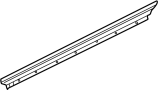 View Door Window Belt Weatherstrip Full-Sized Product Image 1 of 2