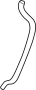 View Fuel Filler Housing Drain Hose Full-Sized Product Image