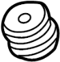 4Z7505145D Suspension Crossmember Insulator (Front, Rear)