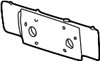 4D0807287KGRU License Plate Bracket