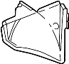 View Fender Apron (Rear) Full-Sized Product Image 1 of 1