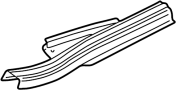 View Floor Side Rail (Rear) Full-Sized Product Image 1 of 1