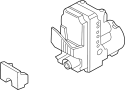 8D0614111E ABS Hydraulic Assembly. ABS Pump and Motor Assembly. ABSUNIT.