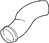 077129627D Engine Air Intake Hose