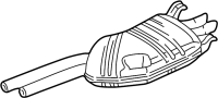 View Exhaust Muffler (Front, Rear) Full-Sized Product Image 1 of 1