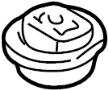 Suspension Crossmember Insulator (Front, Upper)
