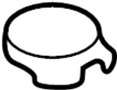 View Cover. Belt. Retractor. (Upper) Full-Sized Product Image 1 of 2