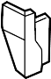 View Door Shell Seal (Rear, Upper) Full-Sized Product Image 1 of 2