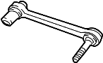 4D0501529H Lateral. Rod. Arm. and Ball Joint Assembly. Suspension Strut. Tie. (Rear)
