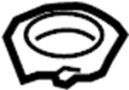 View Battery Vent Tube Grommet Full-Sized Product Image