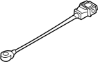 View Ignition Knock (Detonation) Sensor Full-Sized Product Image