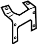 View Evaporative Emissions System Leak Detection Pump Bracket Full-Sized Product Image