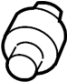View Suspension Control Arm Bushing (Rear, Upper) Full-Sized Product Image