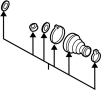 View CV Joint Boot Kit Full-Sized Product Image