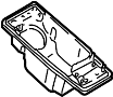 Image of Automatic Transmission Shift Lever Bracket image for your 2007 Audi A8   