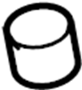 View Seat Frame Trim Panel Screw Cap Full-Sized Product Image 1 of 1