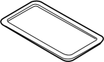 View Sunroof Opening Trim Full-Sized Product Image
