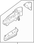 View 4E1857410S3FZ Full-Sized Product Image for your 2009 Audi A8   