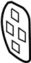 View Door Lock Striker Plate Spacer Full-Sized Product Image 1 of 3
