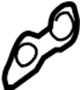 4E0827966A Retainer Gasket.