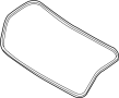4E0827705E Deck Lid Seal
