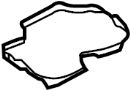 View Connector pipe gasket. Engine Coolant Outlet Gasket. Engine Coolant Water Inlet Gasket. Water manifold gasket.  Full-Sized Product Image