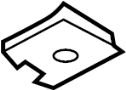 N90156103 Nut. Shield. Cover. Splash. (Front, Rear)
