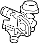 View CONNECTOR. Engine Coolant Pipe Adapter. UNION.  Full-Sized Product Image