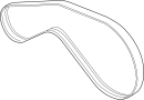 View Serpentine Belt Full-Sized Product Image 1 of 6