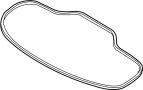 Image of Hood Seal (Front, Rear) image for your Audi RS7  Performance Hatchback