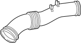 4H0129616J Intercooler Pipe (Front, Rear)