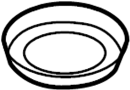 Image of Engine Oil Filler Cap Gasket. Filler Cap Seal. Washer. Engine Oil Filler Cap. image for your 2023 Audi RS6   