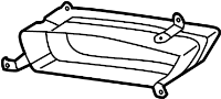 View 4H0253826C Full-Sized Product Image for your 2012 Audi A8   