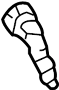View Valve. Tire. Stem.  Full-Sized Product Image