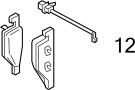 View Disc Brake Pad Wear Sensor Full-Sized Product Image