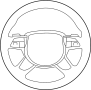 4H0419091BAINV Steering Wheel