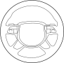 View Steering Wheel Full-Sized Product Image 1 of 2