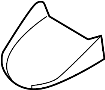 View Interior Rear View Mirror Cover (Upper, Lower) Full-Sized Product Image 1 of 1