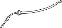 4H0837085 Door Latch Cable