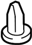 View Nut. Grommet. Cover. Retainer. Bumper. (Front, Rear, Upper, Lower) Full-Sized Product Image