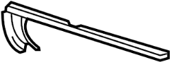 Bumper Cover Support Rail (Upper, Lower)