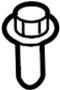 View Bolt. Screw. Grille. (Lower) Full-Sized Product Image 1 of 4