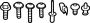 View Bumper Cover Hardware Kit Full-Sized Product Image