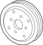 View Engine Water Pump Pulley Full-Sized Product Image