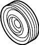 View A/C Compressor Clutch Pulley Full-Sized Product Image