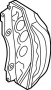Image of Disc Brake Caliper image for your 2016 Audi TTS   
