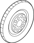 Image of Disc Brake Rotor image for your Audi A4 allroad  