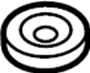 View Grommet. Plug.  Full-Sized Product Image