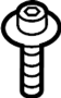 View Bolt. Belt. Seat. Retractor. (Front, Upper, Lower) Full-Sized Product Image