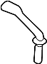 View A/C Evaporator Drain Full-Sized Product Image
